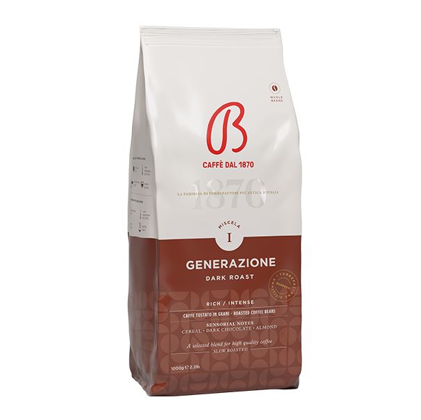 Barbera I Generazione Dark Roast 1000g zrnková káva